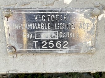 Diesel tank with 24v pump