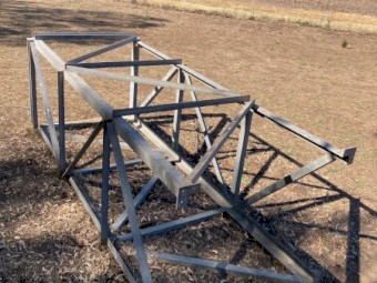 GALVANISED FRAME TANK STAND