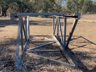 GALVANISED FRAME TANK STAND