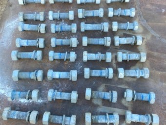 M30 X 120mm grade 8.8 bolt assemblies