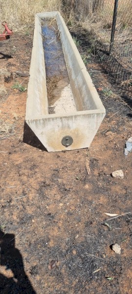 Concrete Feed trough