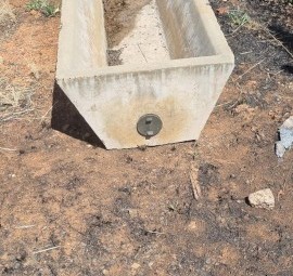 Concrete Feed trough