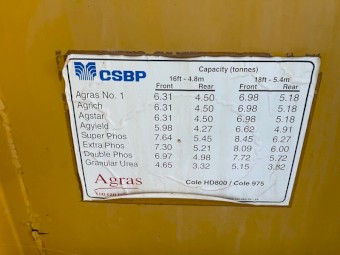 Cole HD800 Seed & Super Bin