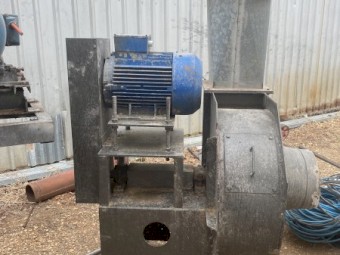 Hammer mill and blower for sale 