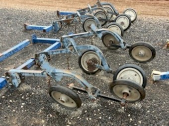 Manutec Presswheels 52ft on 12 inch spacings