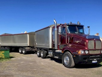 2004 Kenworth T604 Prime Mover & 2003 Hercules Tipper Trailer