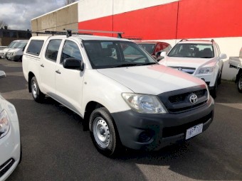   2009 Toyota Hilux TGN16R Workmate Utility Dual Cab 