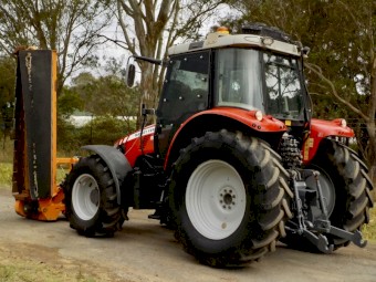 2015 MASSEY FERGUSON 5450 Dyna 4 4WD/FWA 106hp Tractor