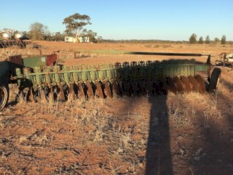 22 disc shearer plow