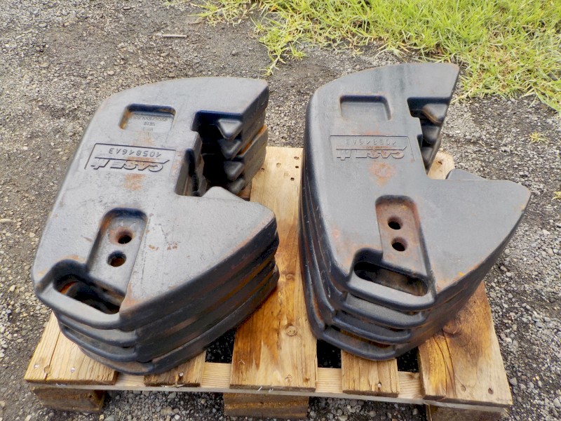  Case IH 8 x 45kg (Total 360kg) Suit Case Counter Weights