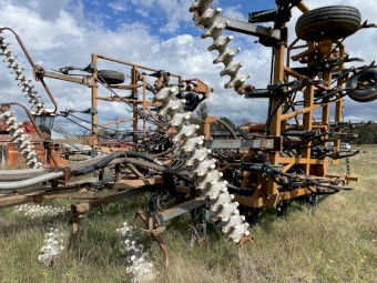 Gyral Airseeder with Triple Bin