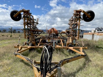 Gyral Airseeder with Triple Bin