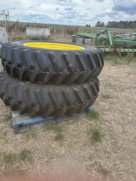 16.9 R38 Tyres on John Deere Rims