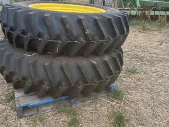 16.9 R38 Tyres on John Deere Rims