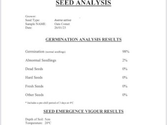 20mt Oats 22/23 Season