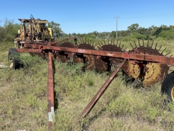 Horwood Bagshaw 7 Wheel finishing Stick Rake