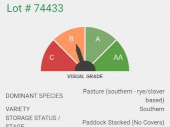 85mt Pasture Hay. Lucerne Clover Rye