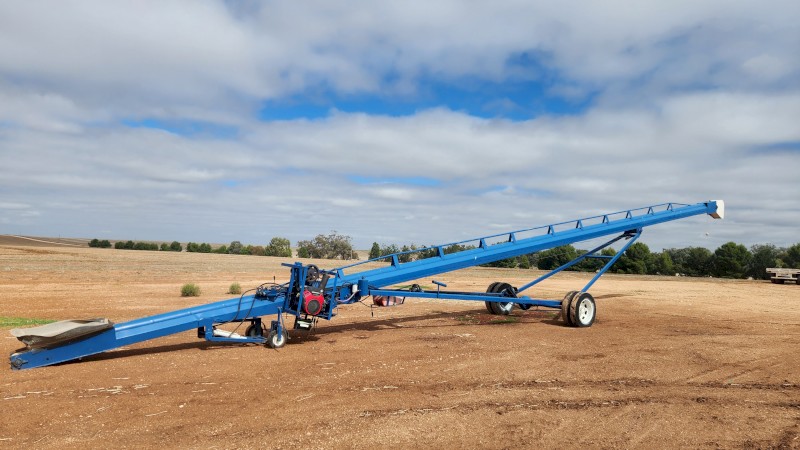 70ft x 11" Belt Grain Shifter/Conveyor