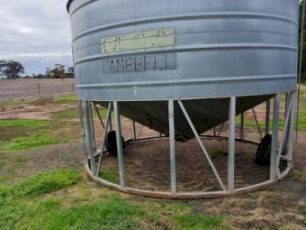 28 ton Campbell Field Bin