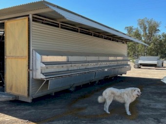 Mobile Free Range Egg Shed to house 1500 hens