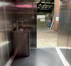 2023 Huge Mobile coolroom 14x6 trailer highest quality custom made wash sink included