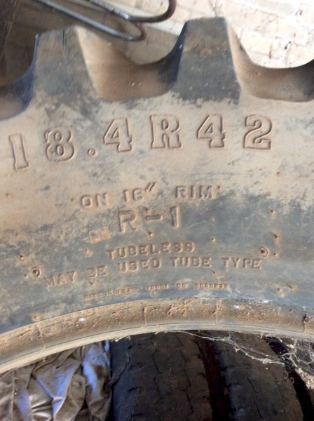 Used Tractor Tyre