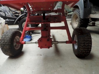 Atv Fertiliser & Seed Spreader .