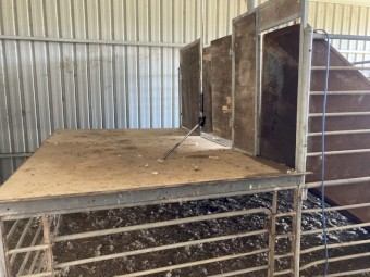 2 Stand shearing platform