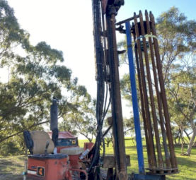 Drill rig, Ditch Witch JT2720