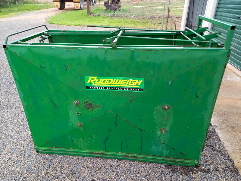 Ruddweigh sheep scales.