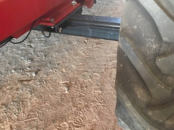 3m fixed axle from 2016 model Croplands WeedIT 4000lt cart.