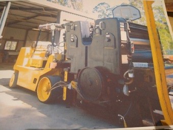 Narrow Aisle model, 1995 Hyster S155XL  Forklift (Solid Cushion Tires), Serial No B024D03605S, Unit No 100251