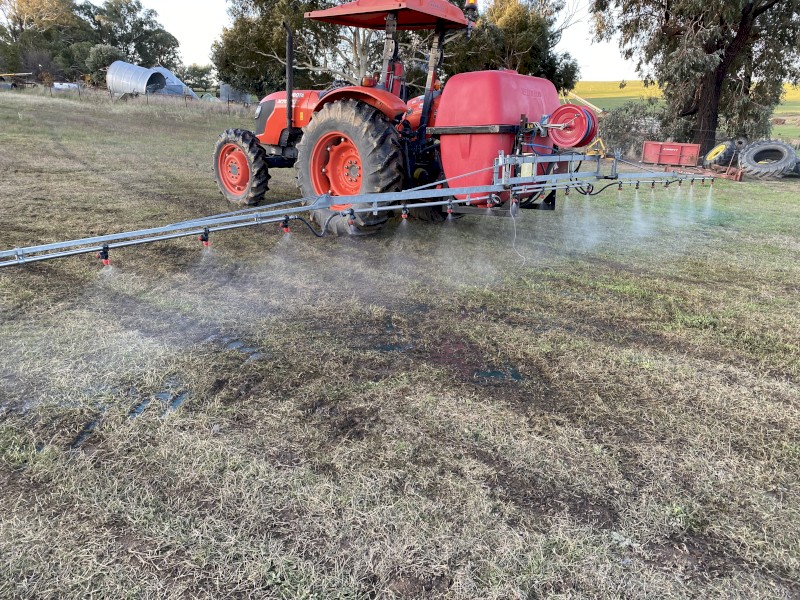 800ltr Silvan 3pl Boomspray