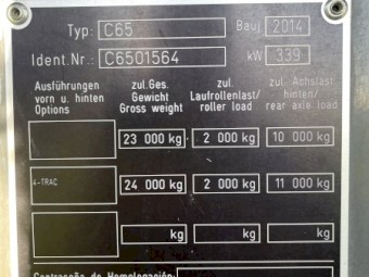 2014 Claas Lexion 760 Terra Trac