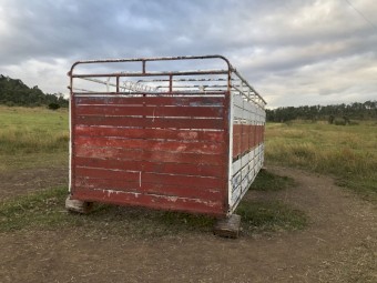 Timber Livestock/Cattle Crate