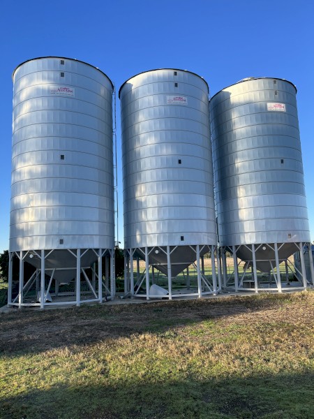 Silo 3 x135MT/silo approx  