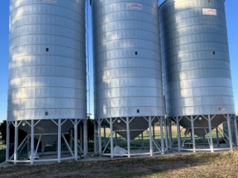 Silo 3 x135MT/silo approx  