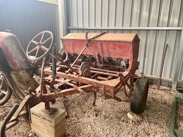 Vintage HV McKay Sunshine Seed & Fertilizer Drill