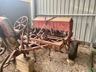 Vintage HV McKay Sunshine Seed & Fertilizer Drill