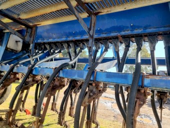 Agrowdrill coil tyne seeder