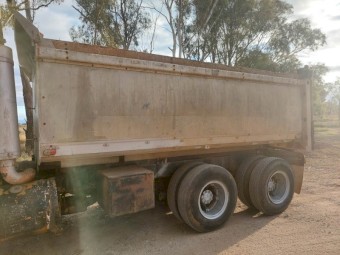 Tipper body n subframe 