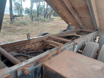 Tipper body n subframe 
