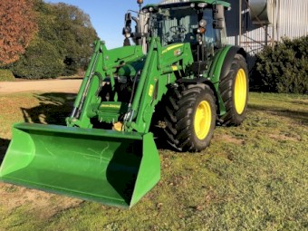 2018 John Deere 5100R with 543R F.E.L.