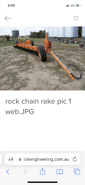 WANTED Pederick Chain Rake