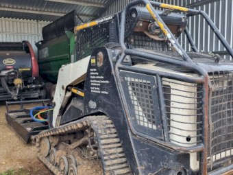 2012 Terex 100G Forestry Rubber Tracked Loader