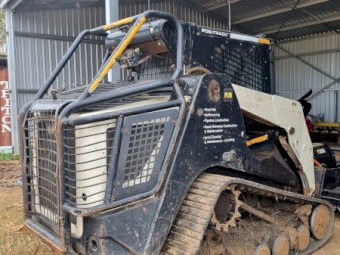 2012 Terex 100G Forestry Rubber Tracked Loader