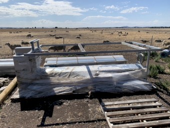 Feedtech Auto Feeder 30mt Unit 24Volt DC Solar Unit.