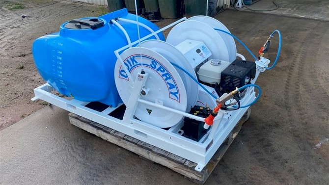 WANTED Quick Spray Unit to mount on ute