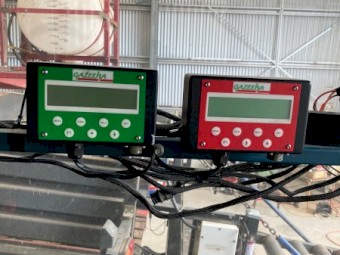 Gazeeka Moisture meter and spray tank set up