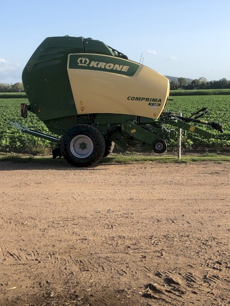 2021 Krone Comprima V-180 Round Baler